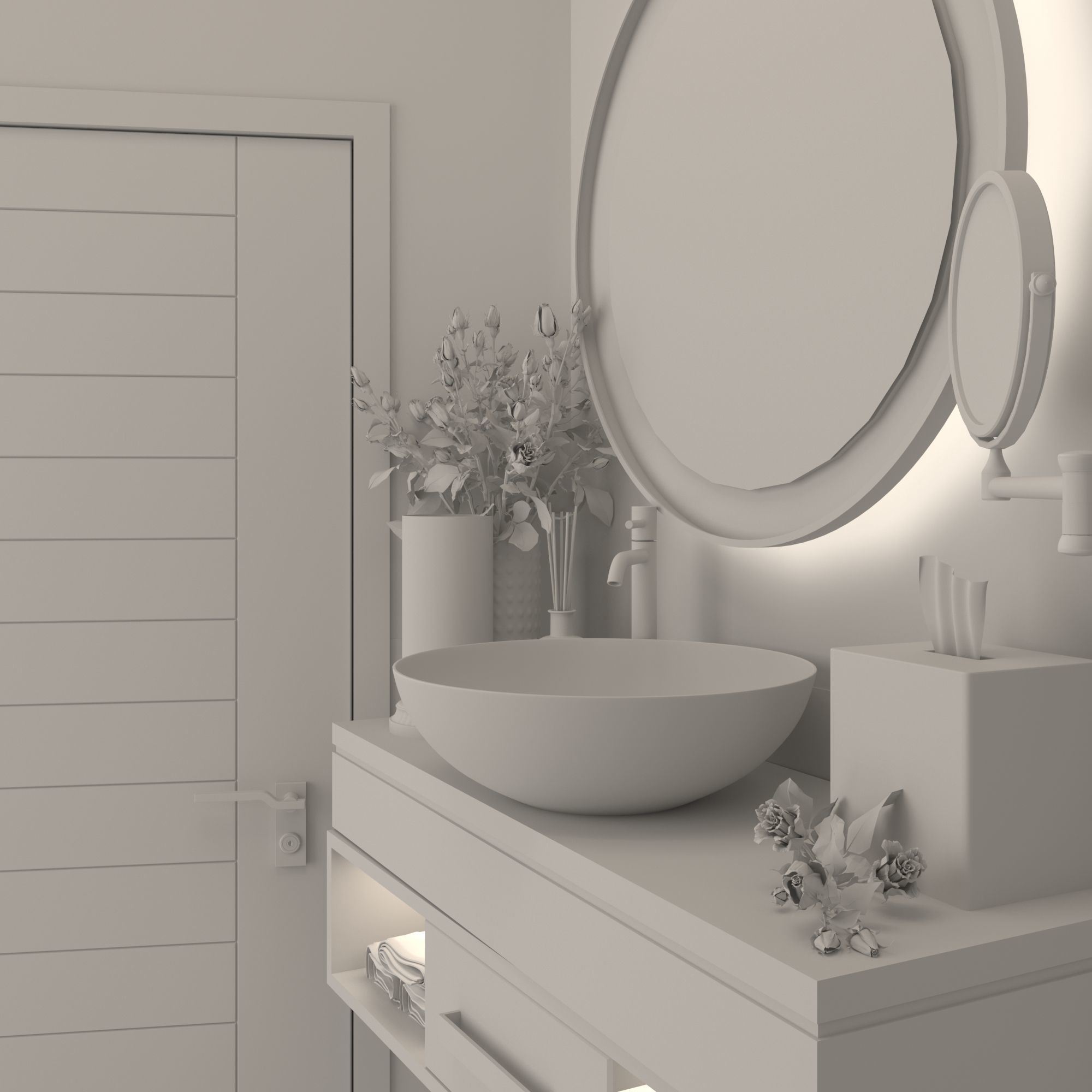 Bathroom 3D model_4
