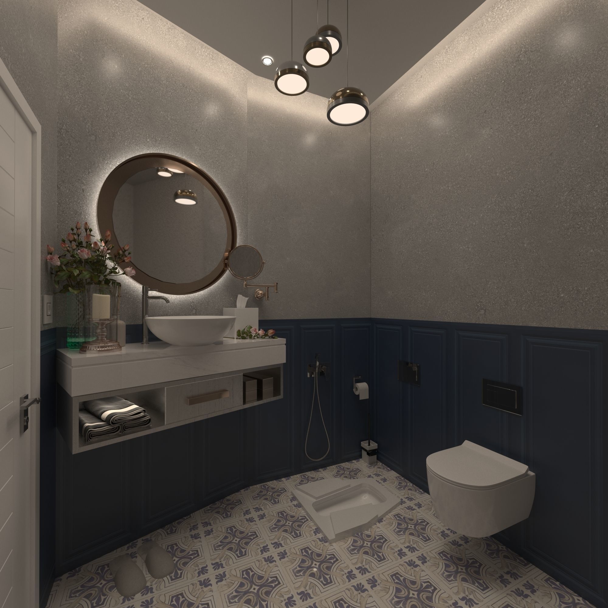 Bathroom 3D model_1