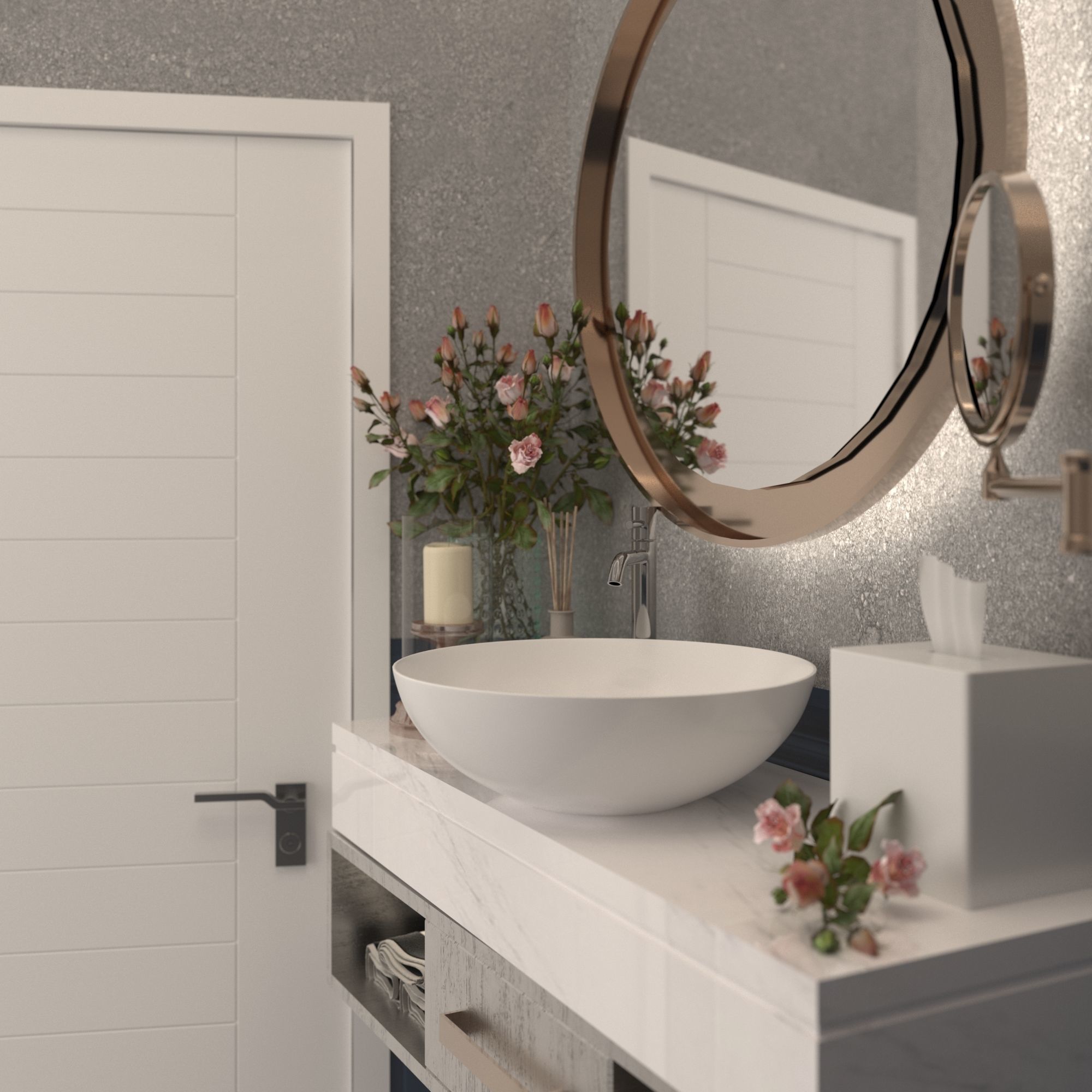 Bathroom 3D model_2