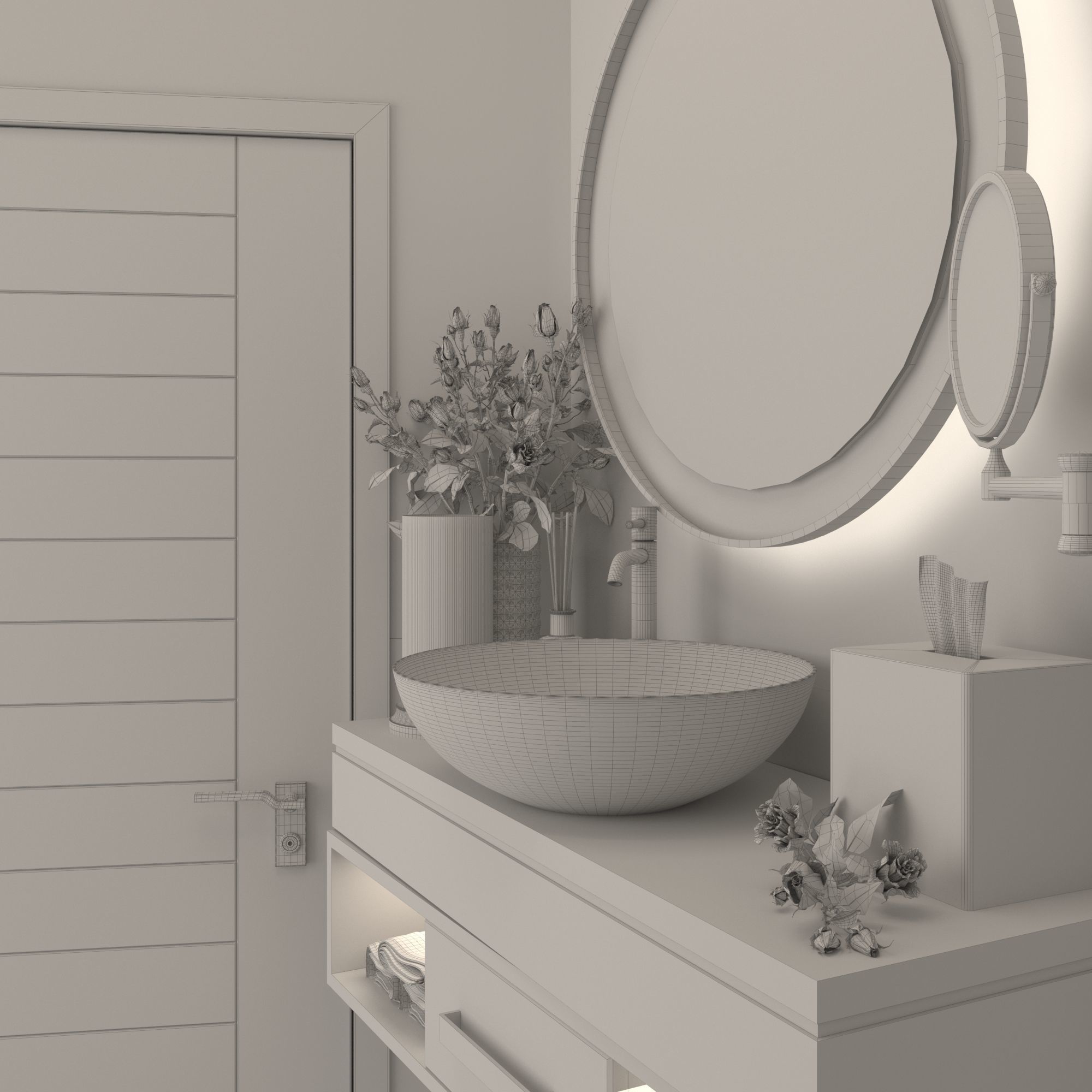 Bathroom 3D model_3