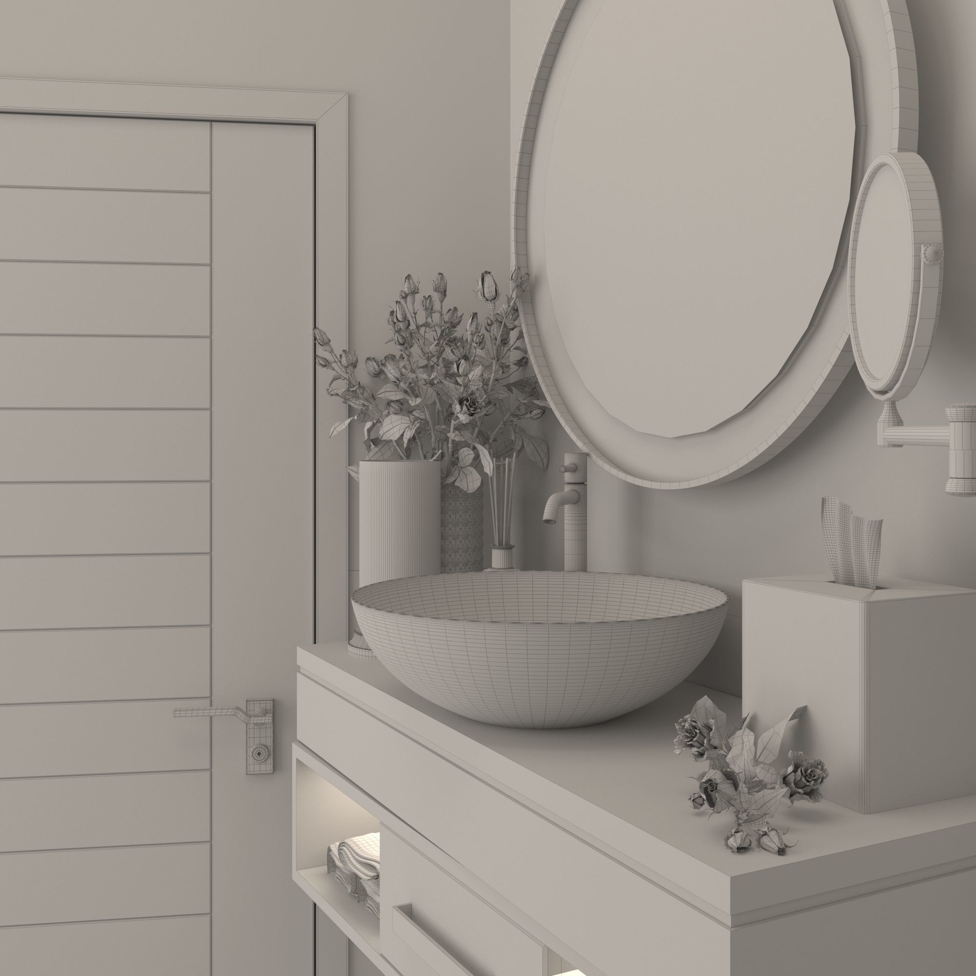 Bathroom 3D model_8