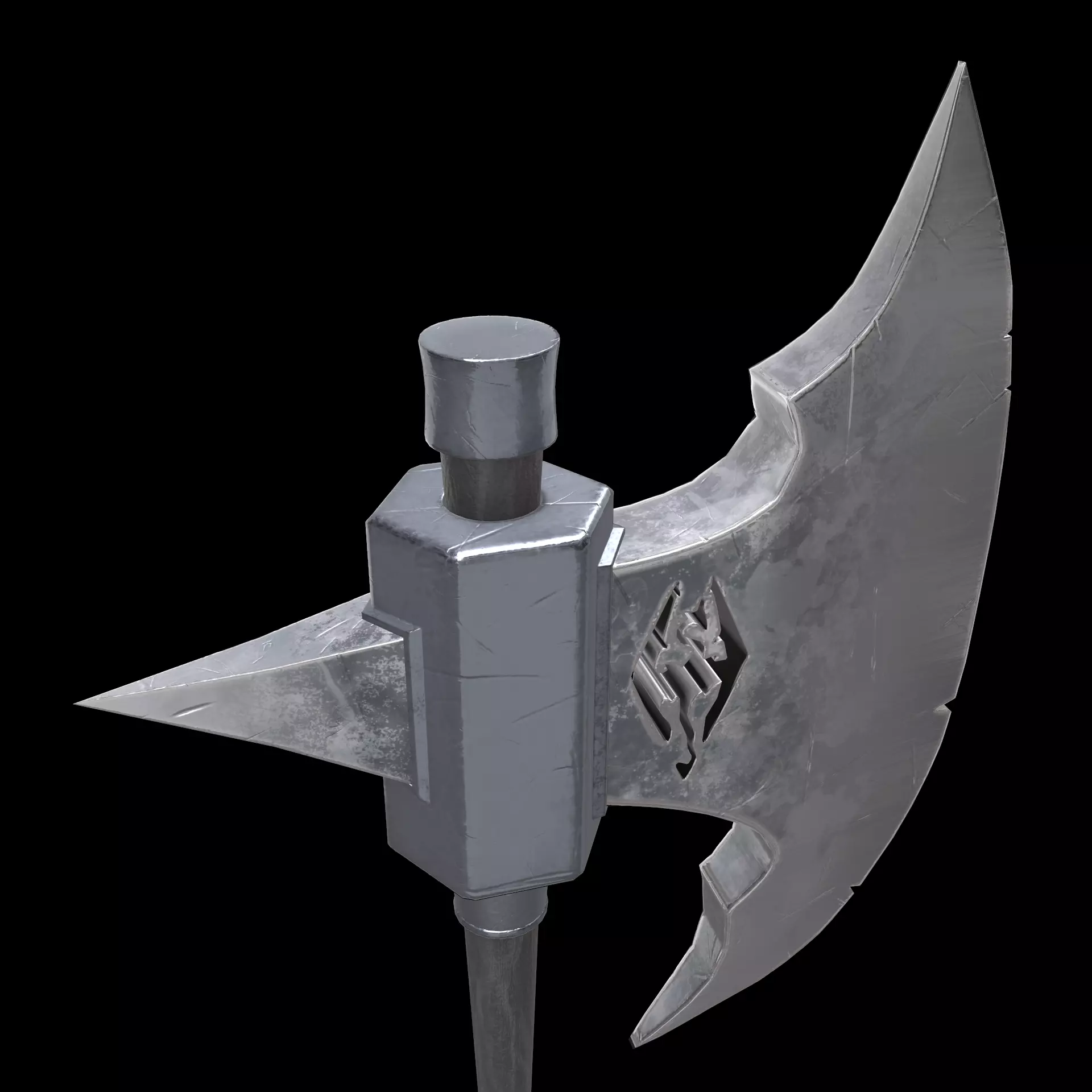 Skyrim Axe Low-poly 3D model