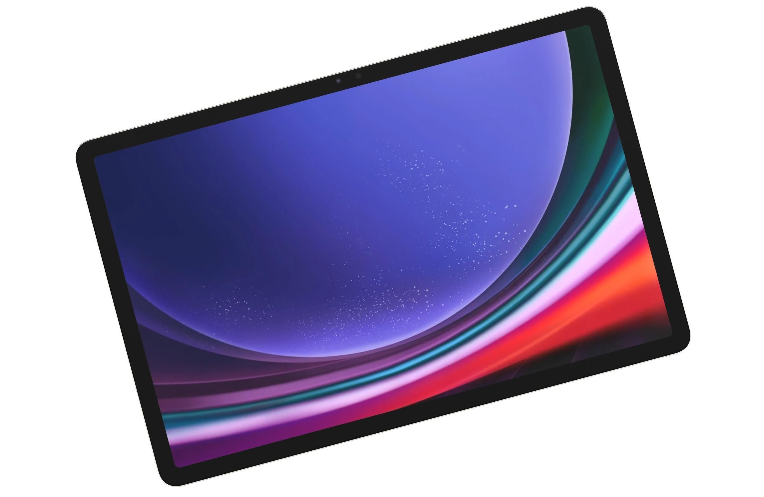 Samsung Galaxy Tab S9 White Low-poly 3D model_10