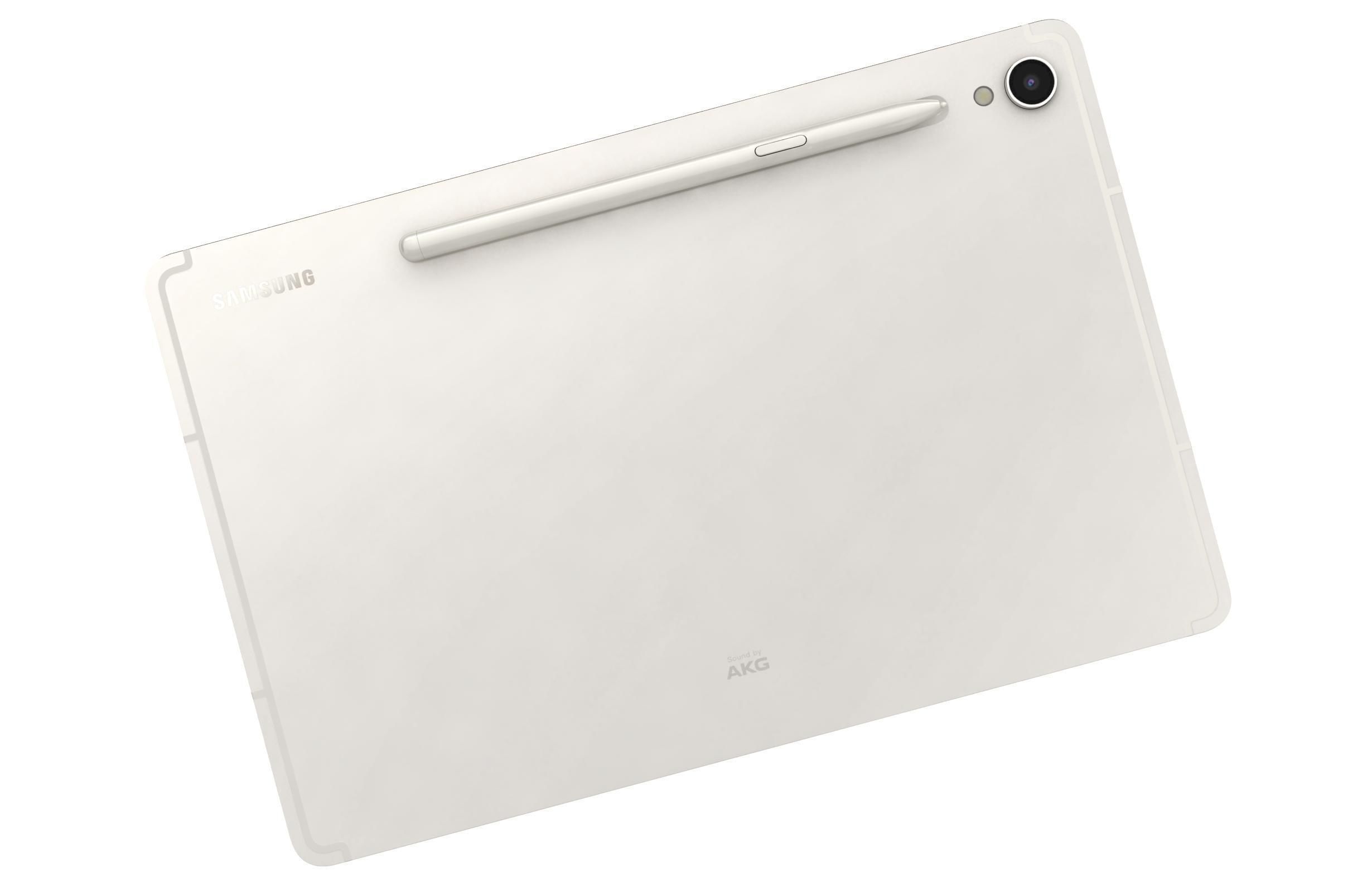 Samsung Galaxy Tab S9 White Low-poly 3D model_11