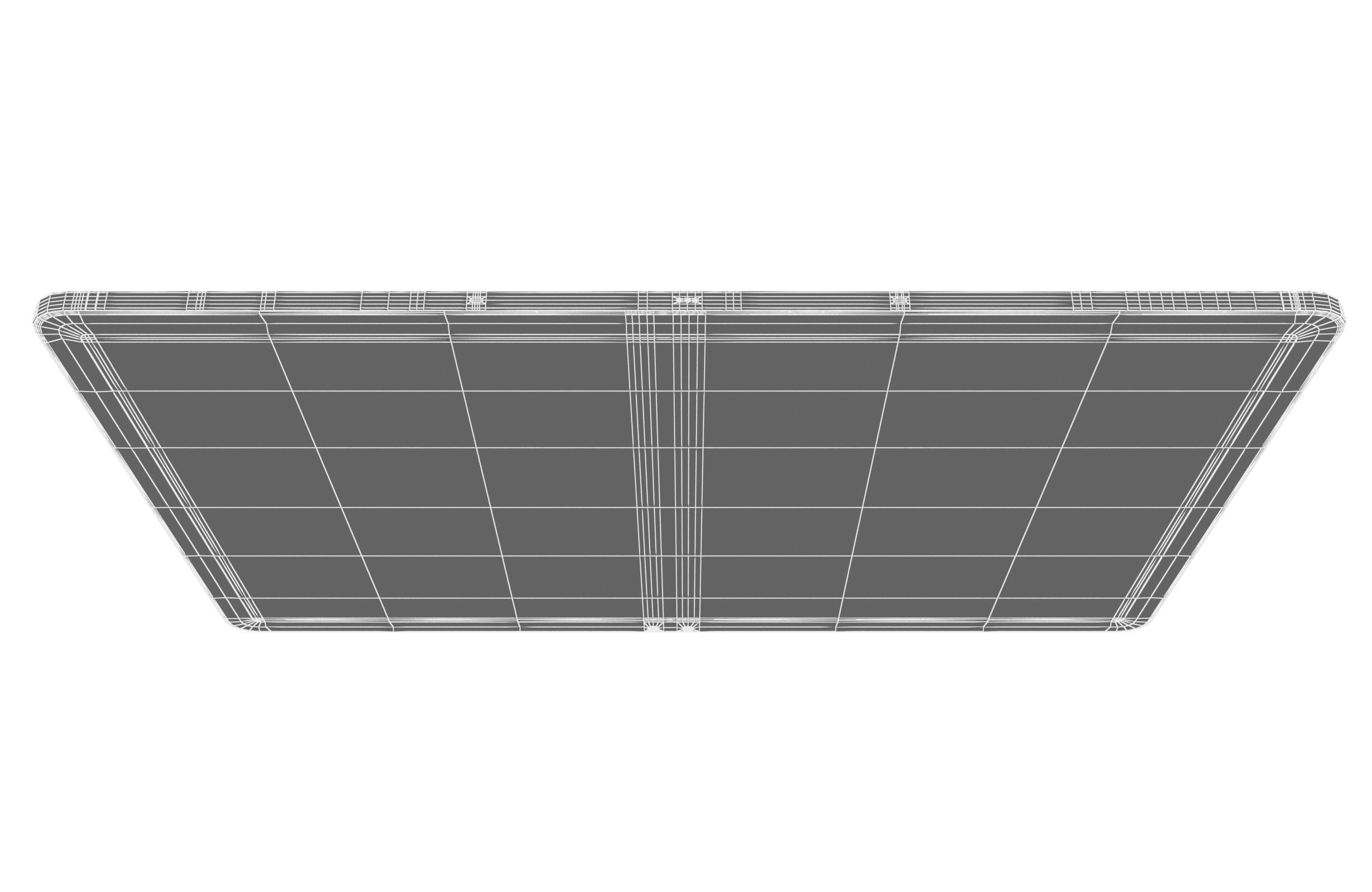 Samsung Galaxy Tab S9 White Low-poly 3D model_25