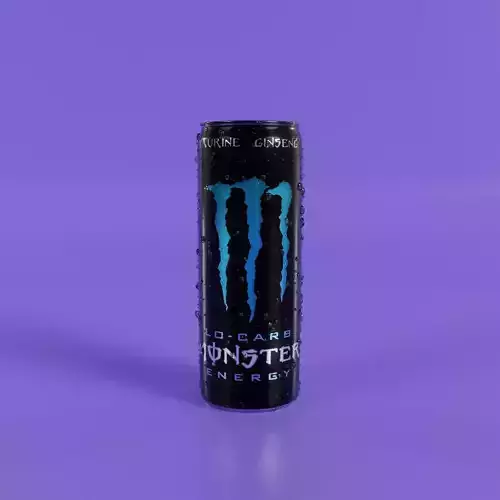 Monster energy drink Blue variation