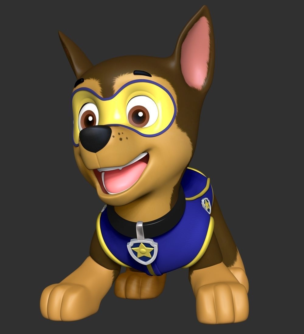 Chase With Free Time  3D print model_2