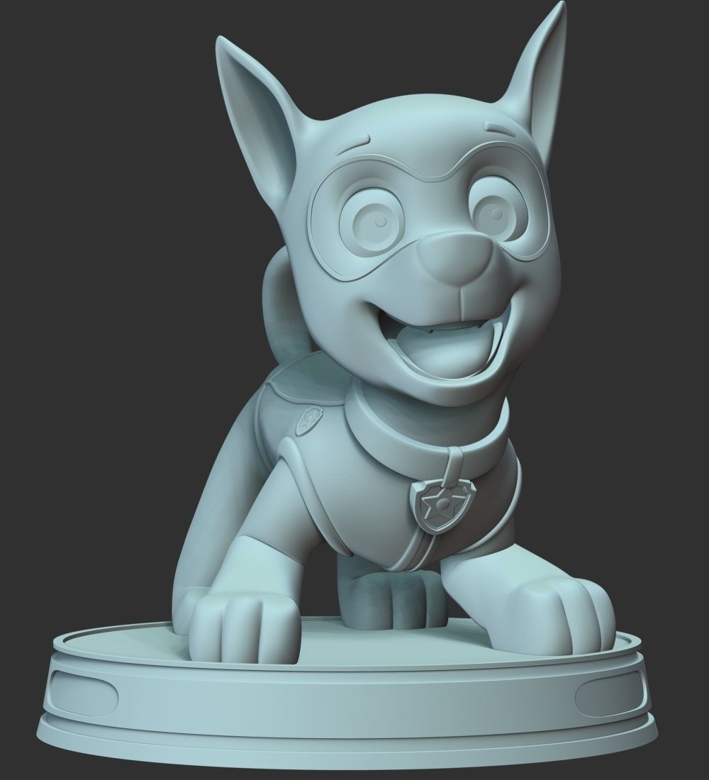 Chase With Free Time  3D print model_4