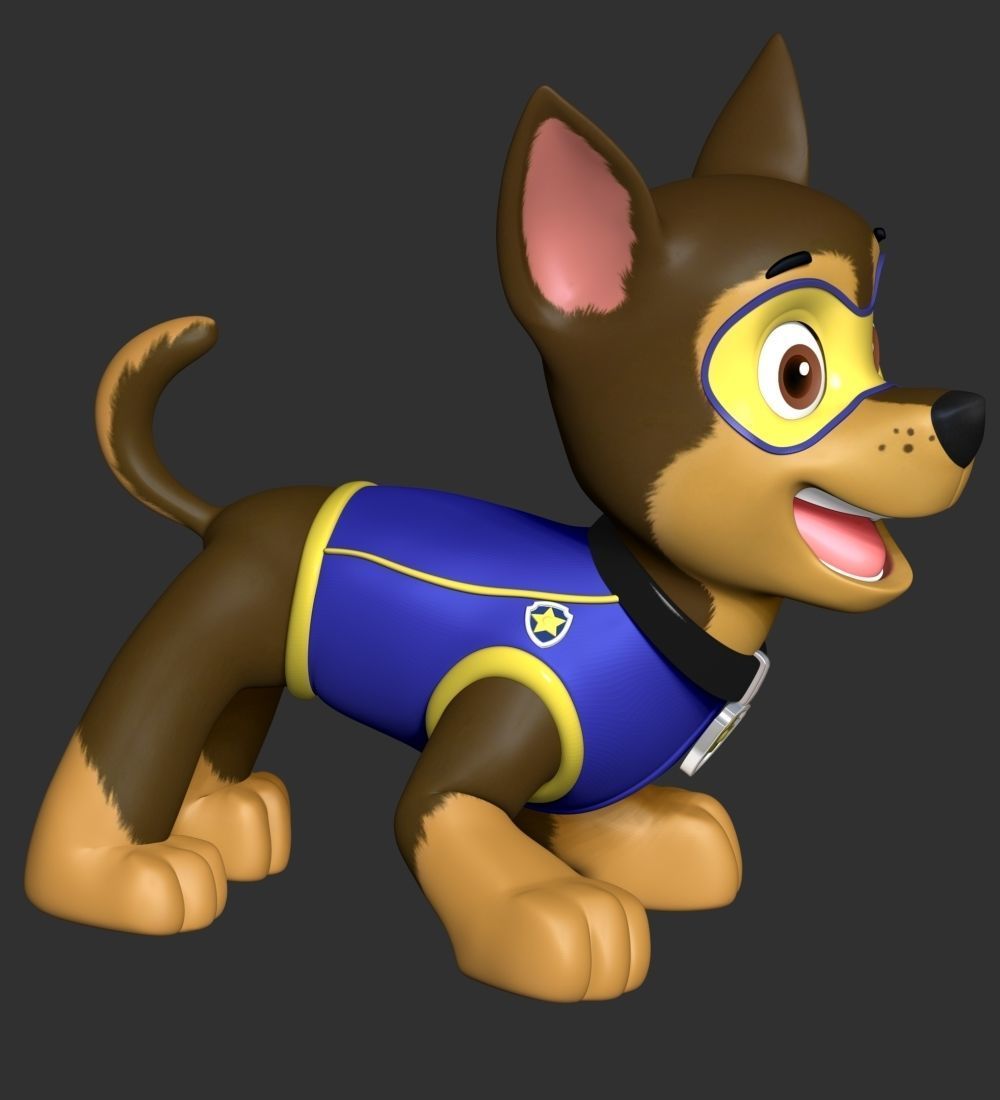 Chase With Free Time  3D print model_7