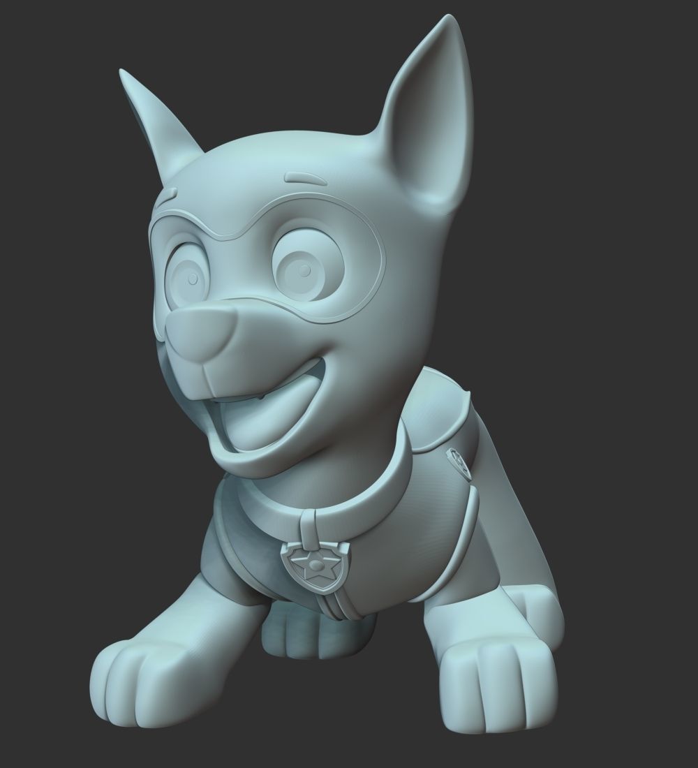Chase With Free Time  3D print model_9