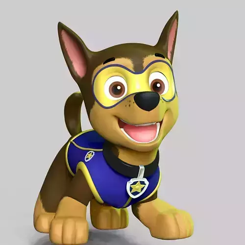 Chase With Free Time  3D print model