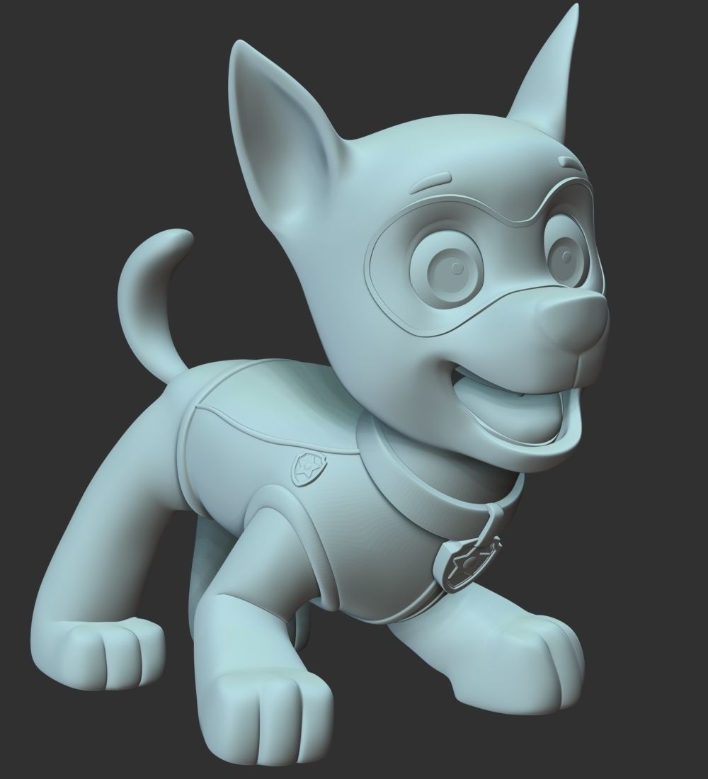 Chase With Free Time  3D print model_10