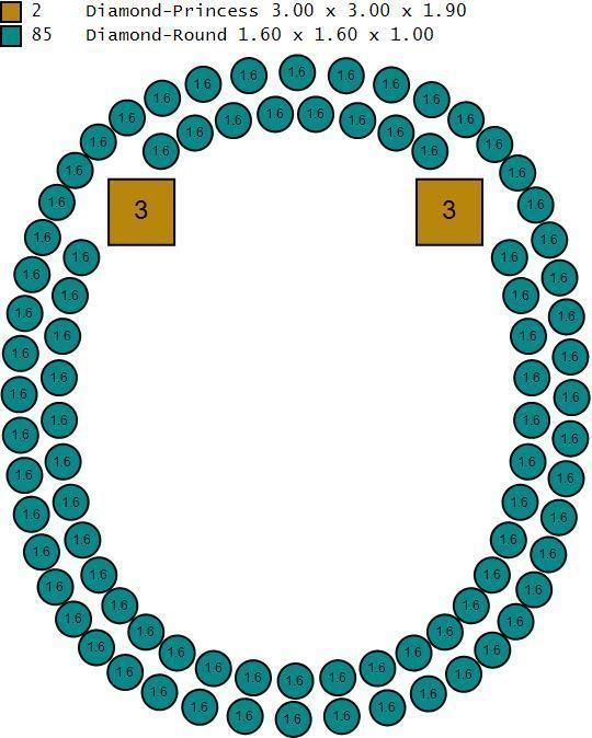 Jesus Diamond Ring 3d Print Model 3D print model_18