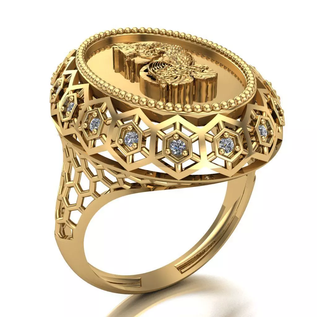 Onsa Ring 031 3D print model