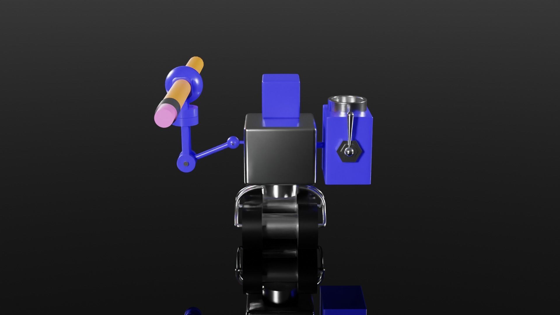 Robot draftsman Set 3D model 3D model_17