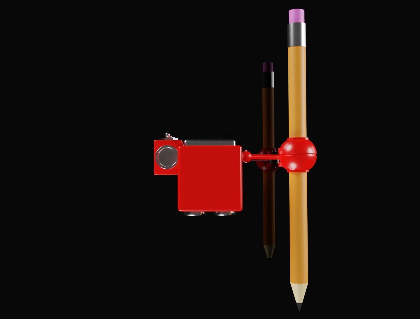 Robot draftsman Set 3D model 3D model_5