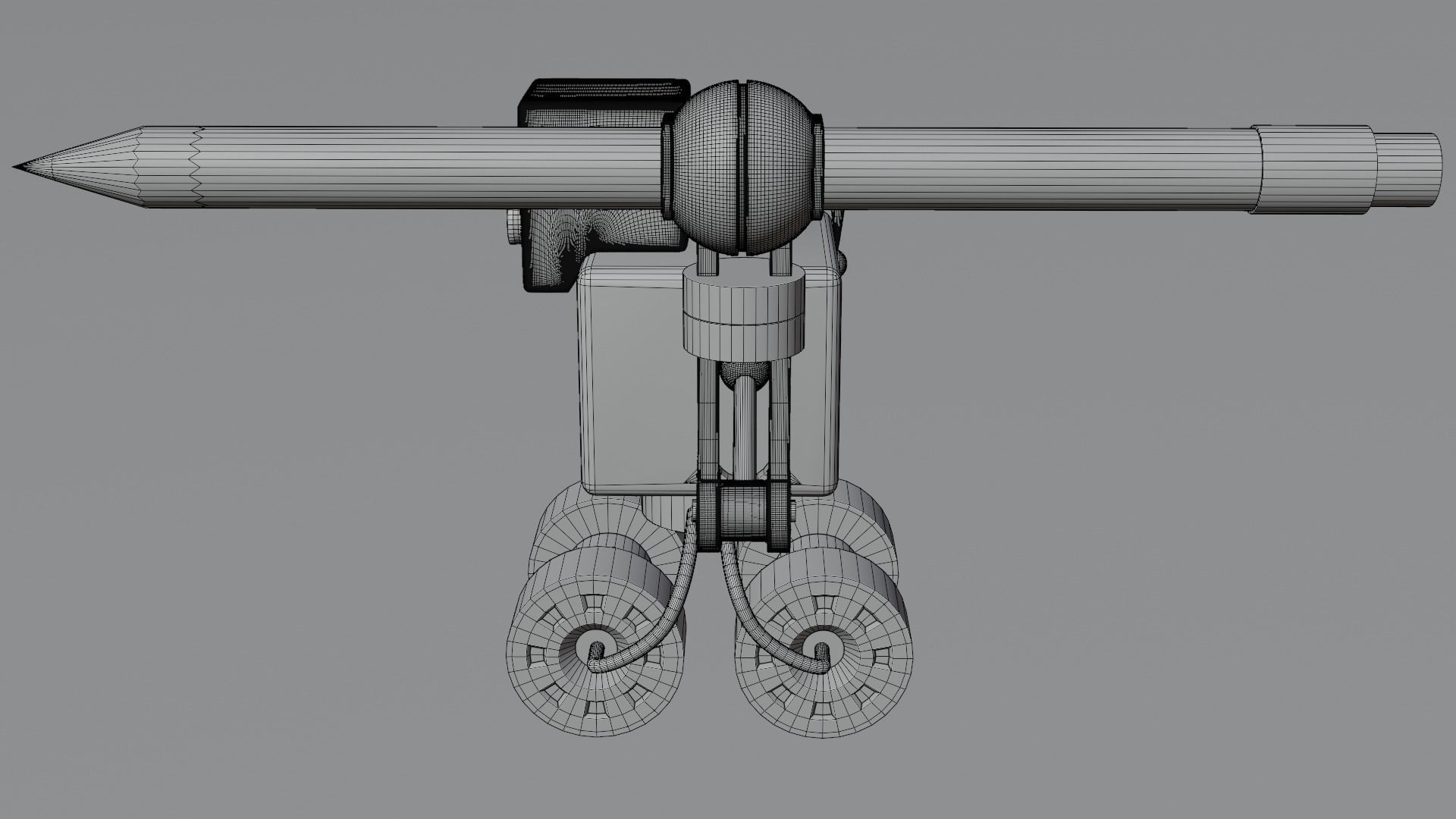 Robot draftsman Set 3D model 3D model_35