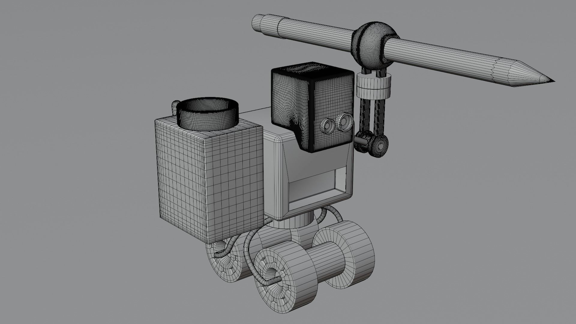 Robot draftsman Set 3D model 3D model_31