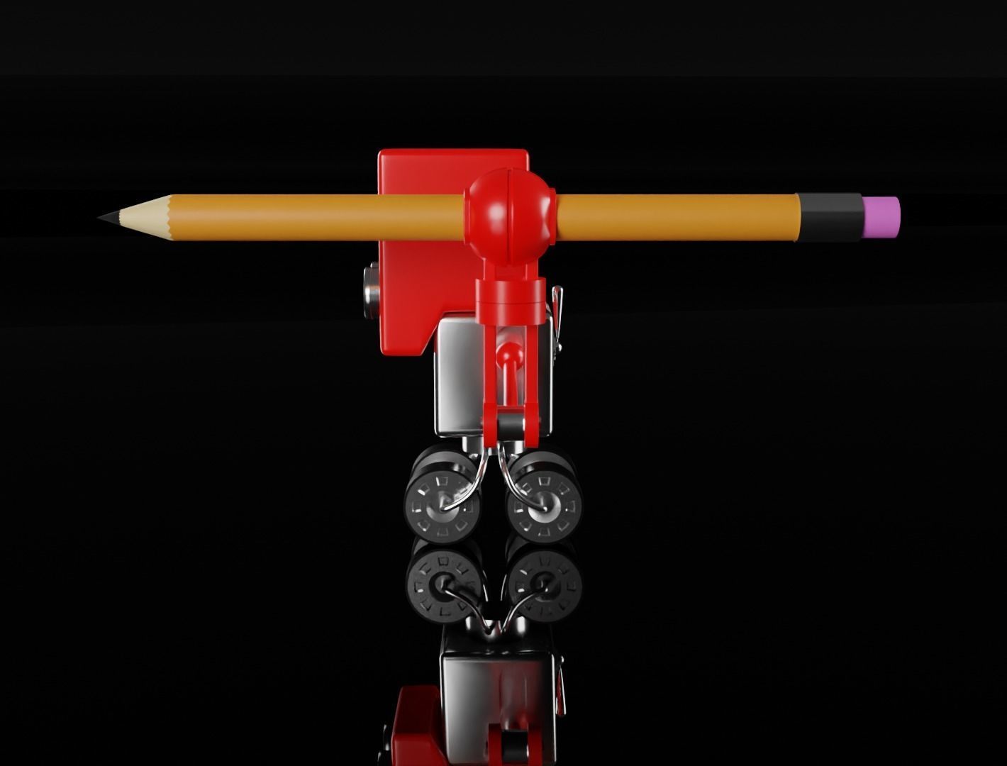 Robot draftsman Set 3D model 3D model_7