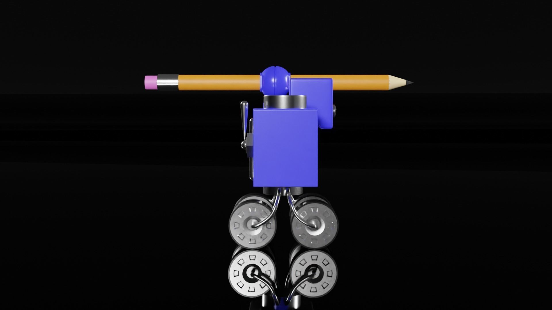 Robot draftsman Set 3D model 3D model_15