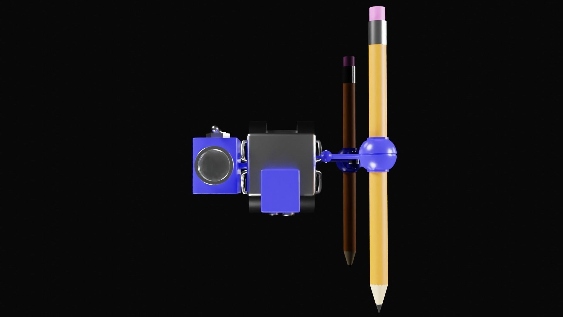 Robot draftsman Set 3D model 3D model_14