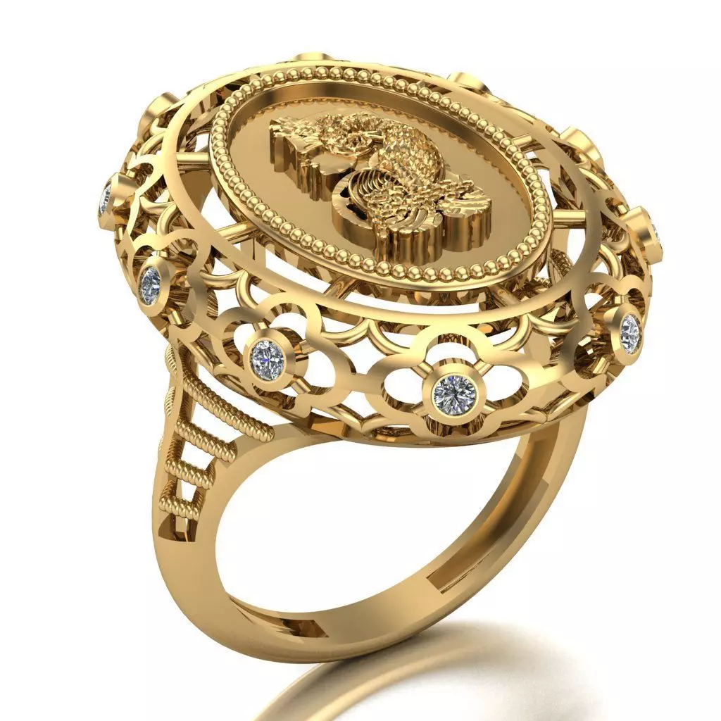 Onsa Ring 034 3D print model
