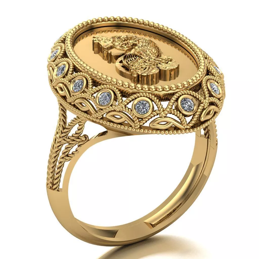 Onsa Ring 037 3D print model_0