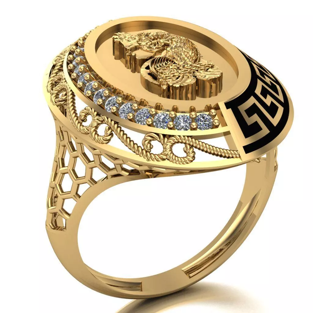 Onsa Ring 038 3D print model