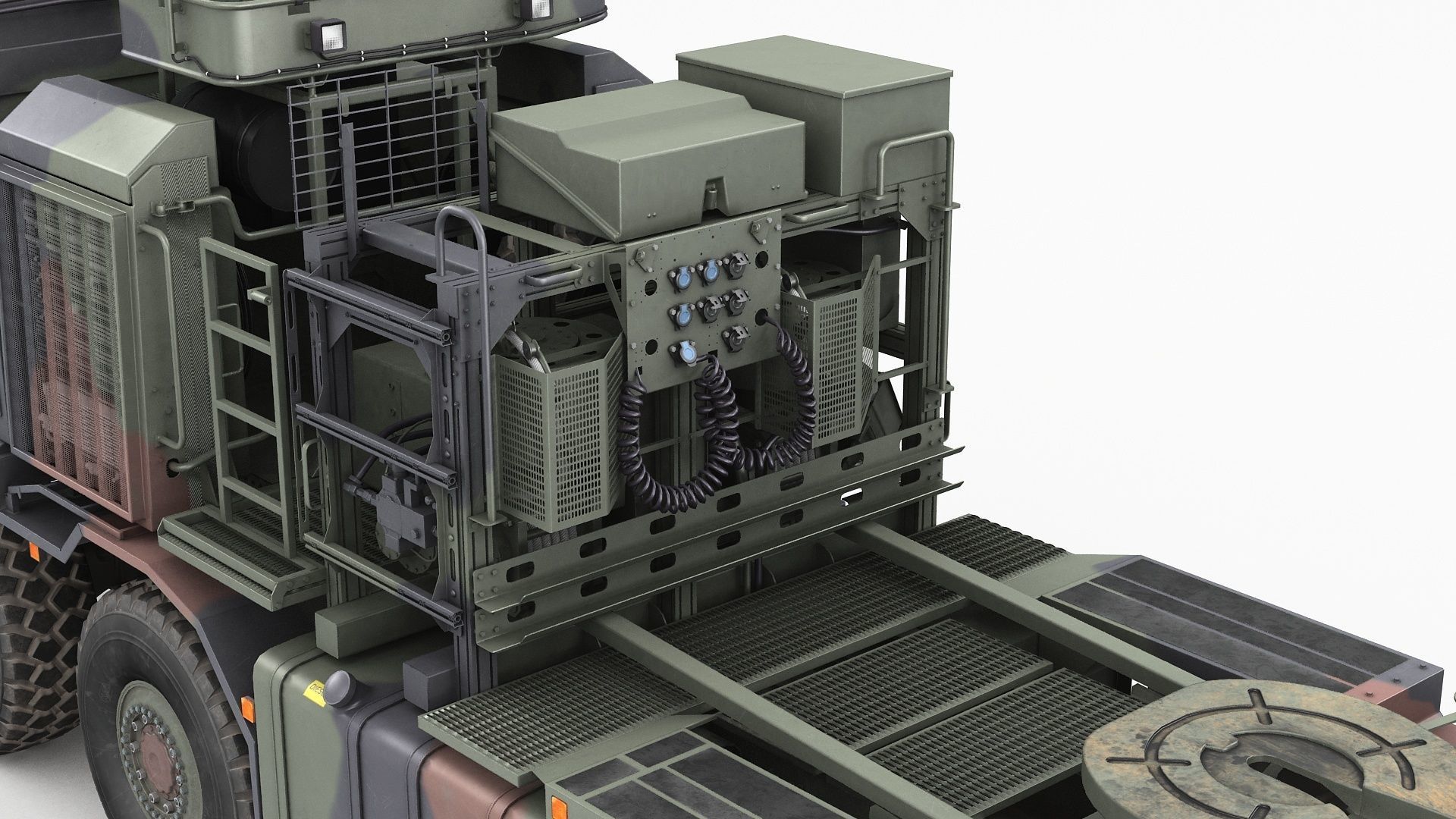 RMMV HX81 Tank transporter 3D model_14