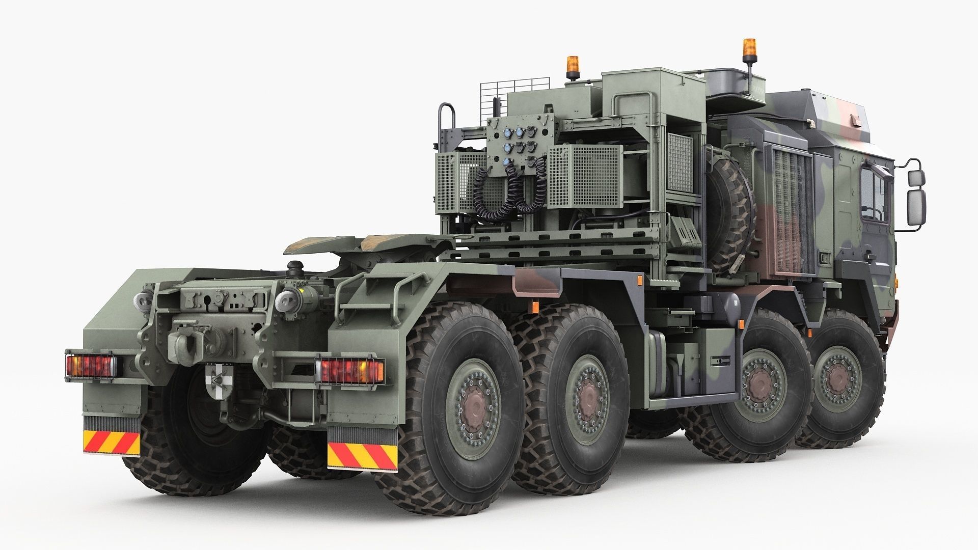 RMMV HX81 Tank transporter 3D model_16