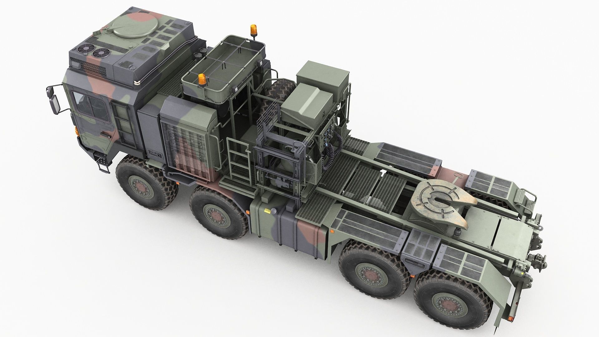 RMMV HX81 Tank transporter 3D model_18