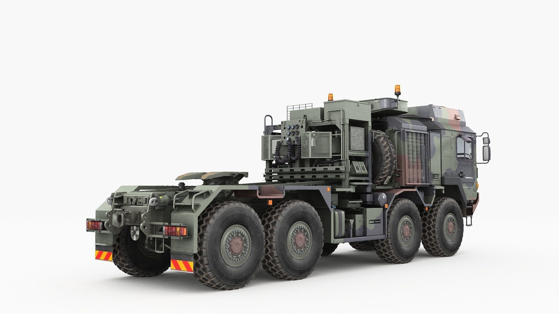 RMMV HX81 Tank transporter 3D model_3