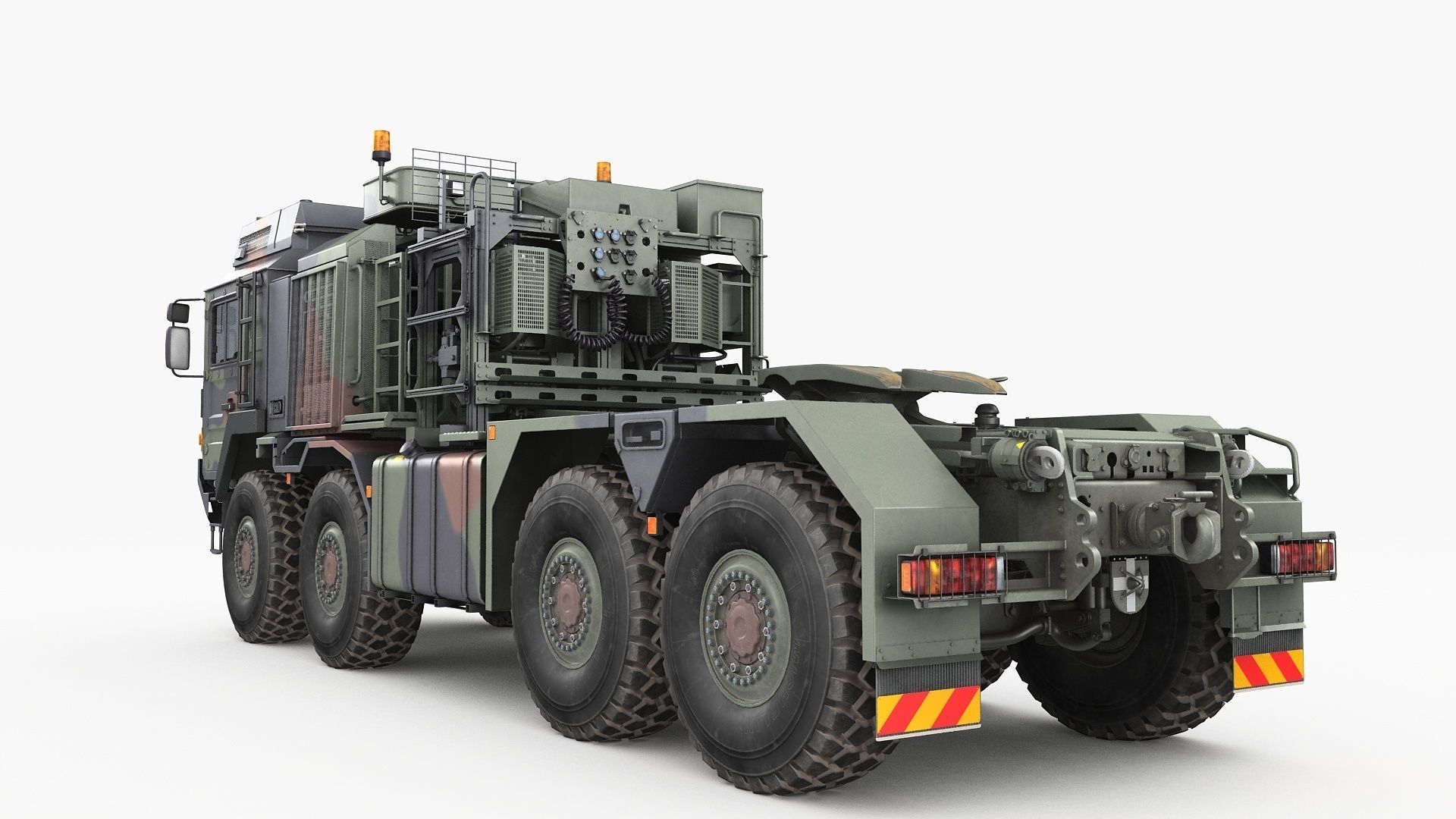 RMMV HX81 Tank transporter 3D model_8