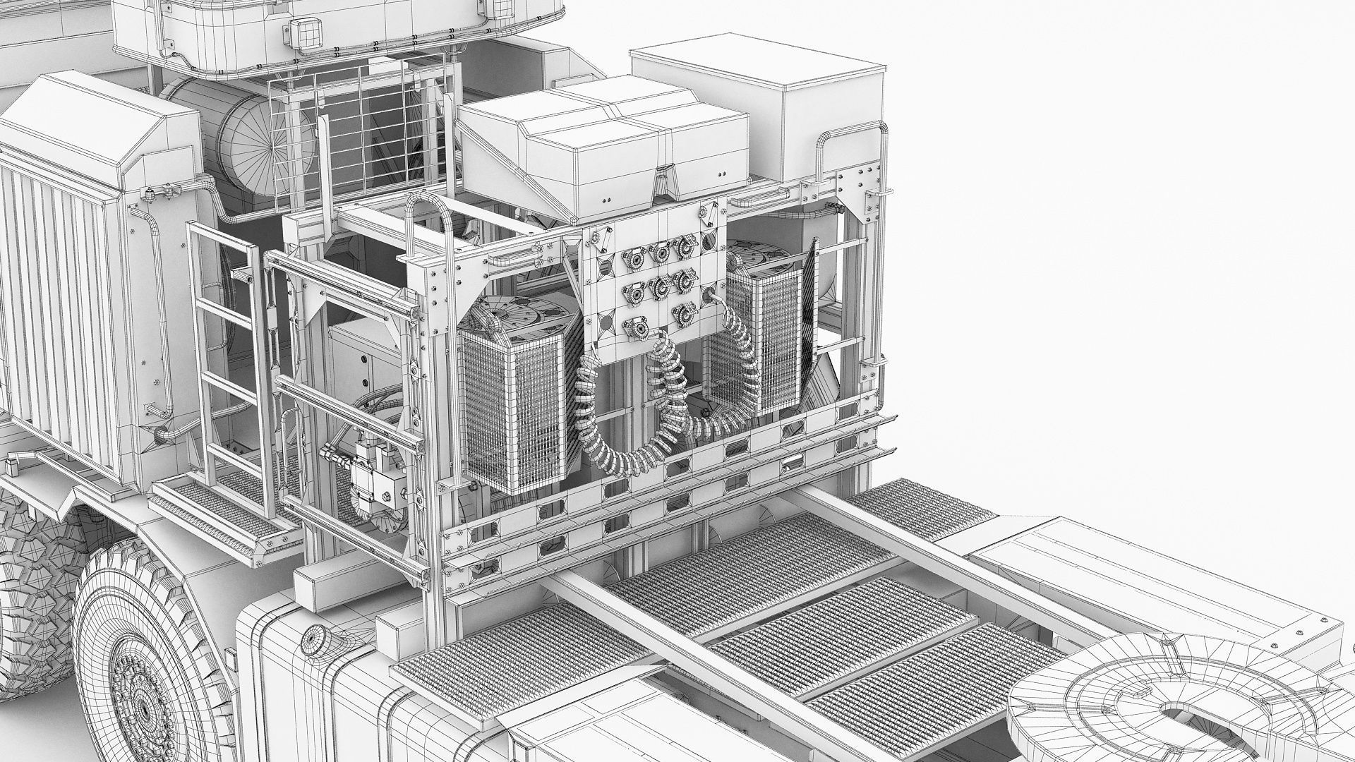 RMMV HX81 Tank transporter 3D model_21