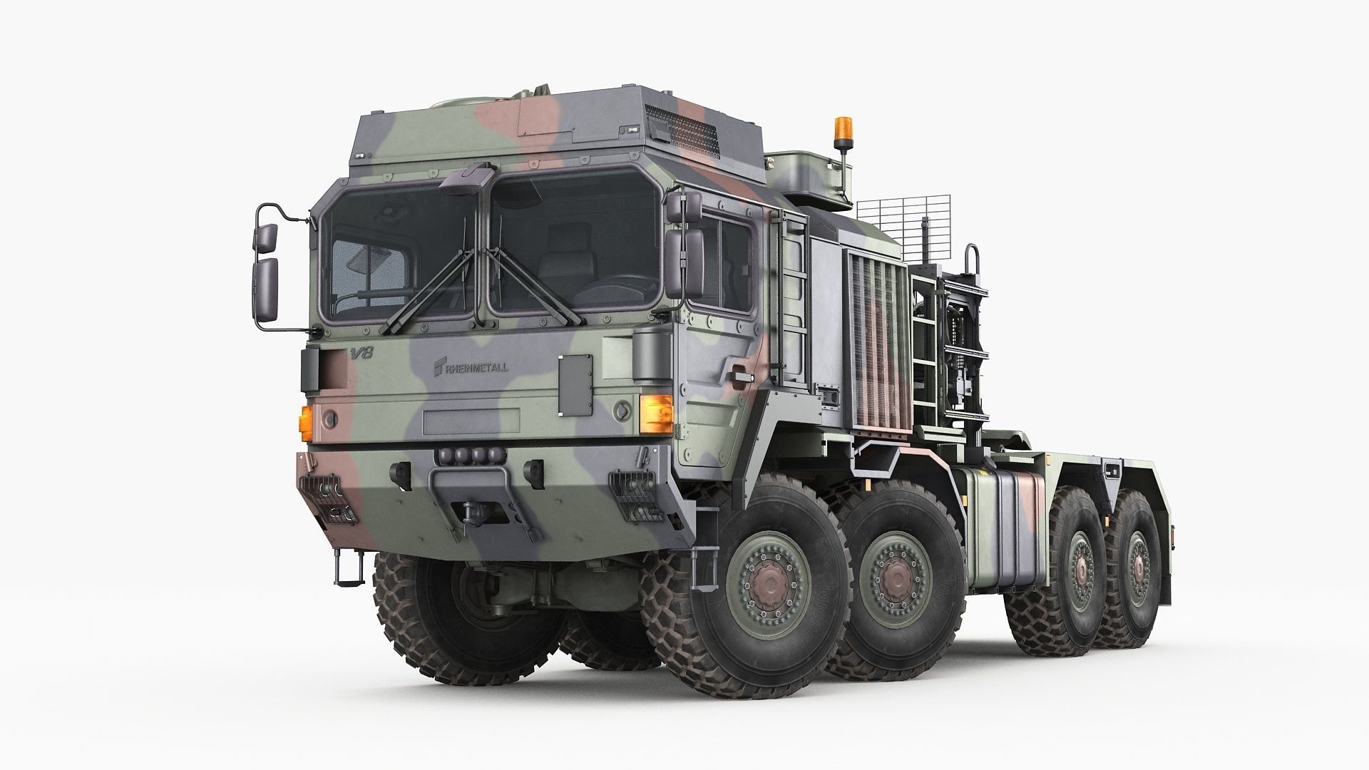 RMMV HX81 Tank transporter 3D model_15