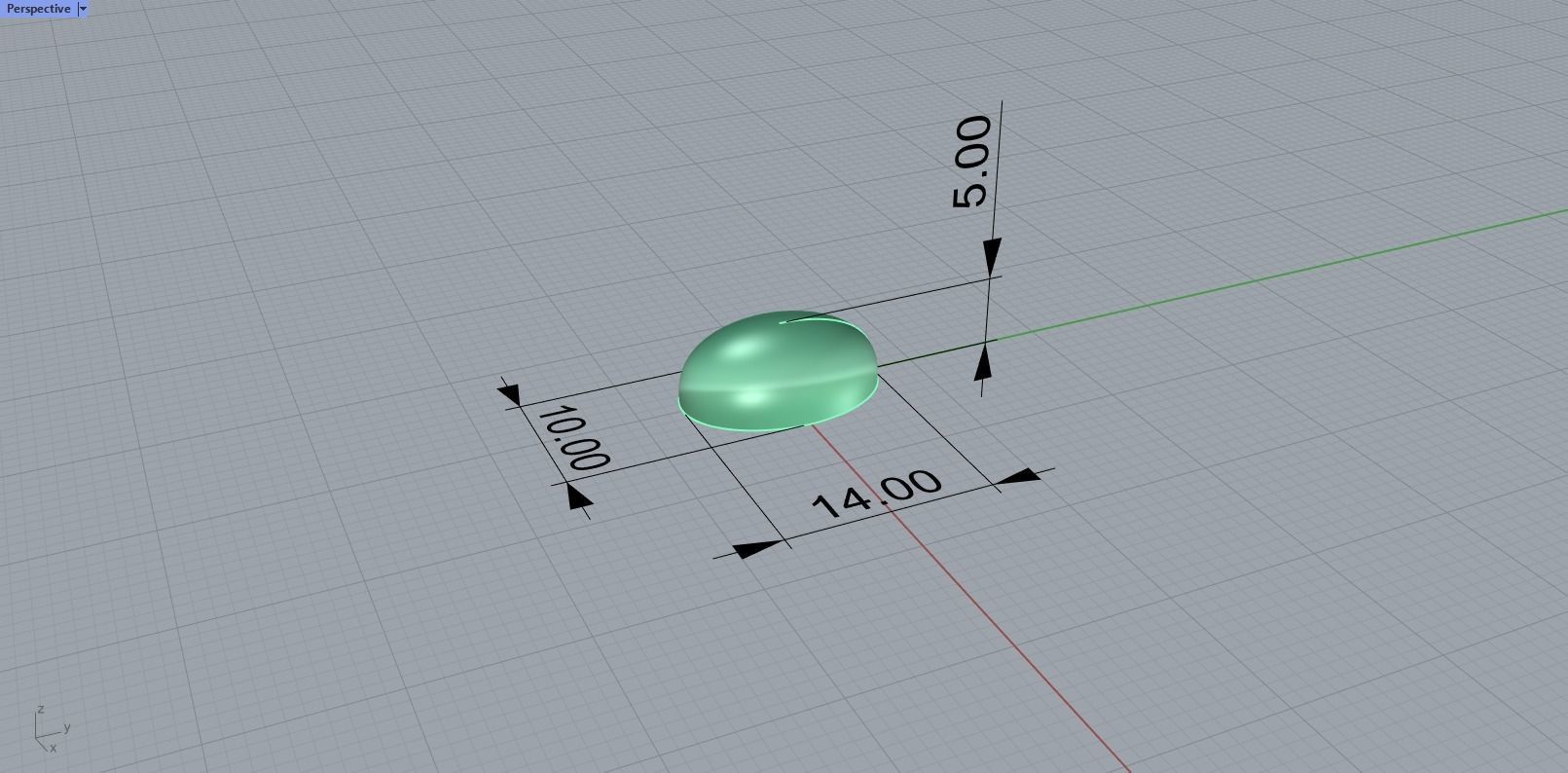 Cabochon Earrings 3D print model_17