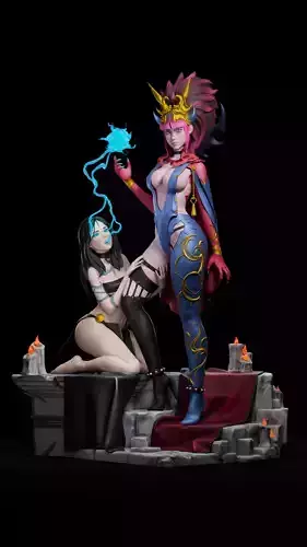 Demond-princess 3D print model