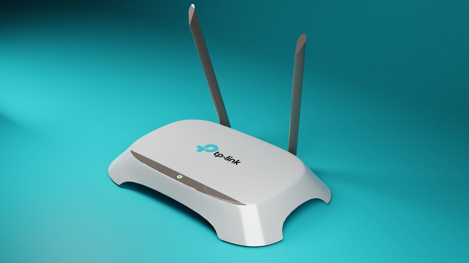 Tp-link Router 3D model_3