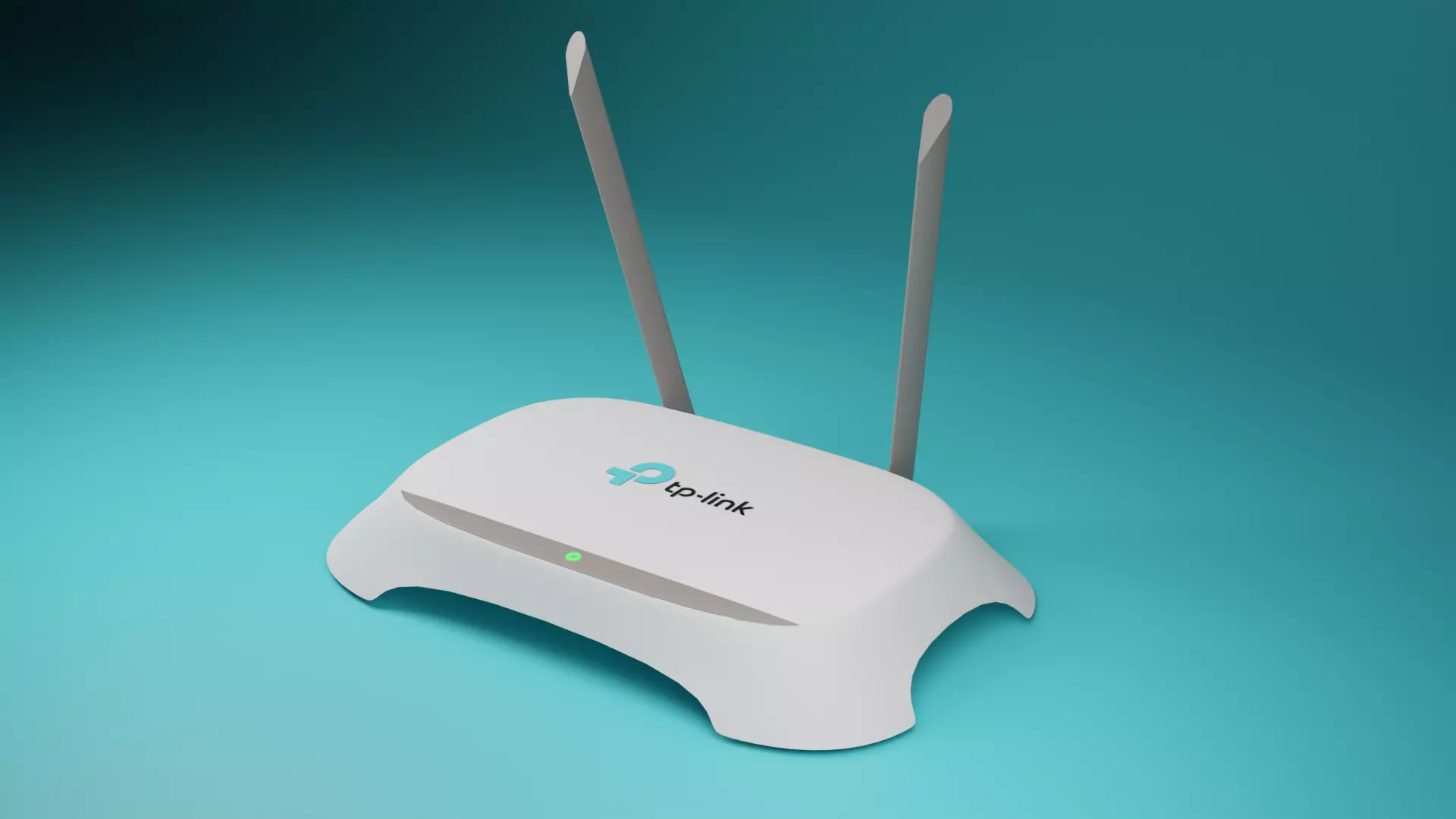 Tp-link Router 3D model_0