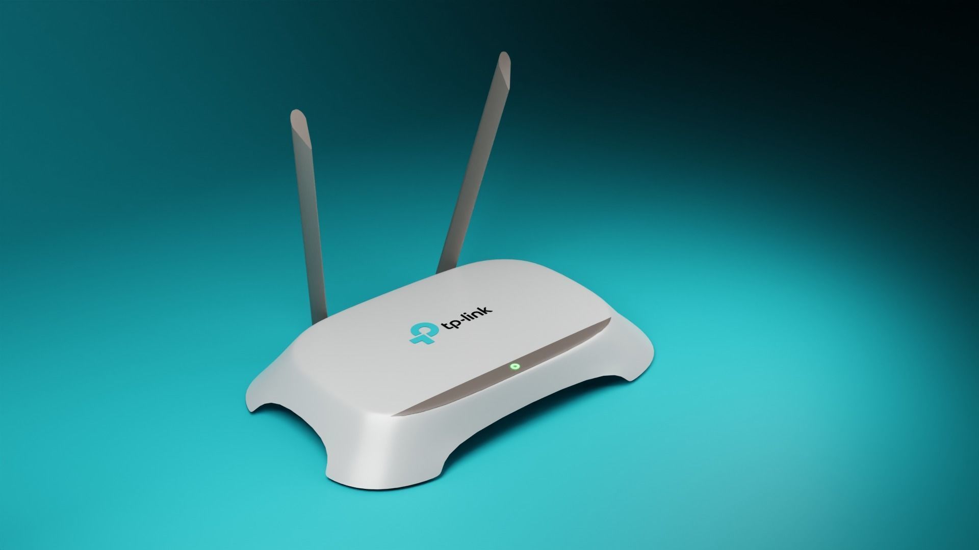 Tp-link Router 3D model_2