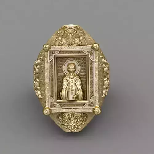 Icono de Longinos Ring 3D Print Model