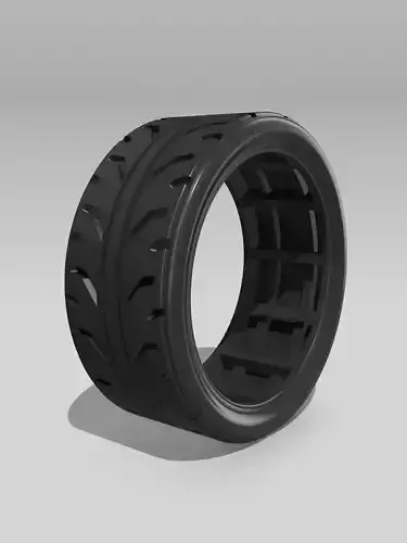 Grooved Semi Slick Tire x2 sizes 20inch  3D print model