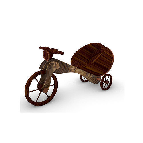 TRICYCLE BOTTLE CARRIER 3D model