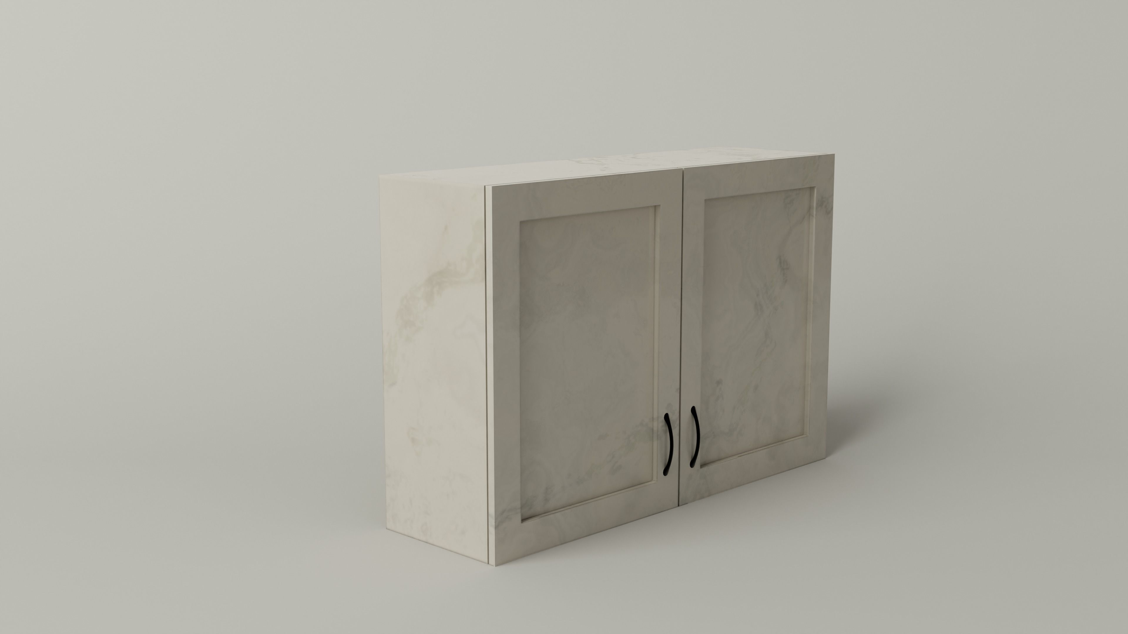 Kitchen Cabinet 1 Low-poly 3D model_7