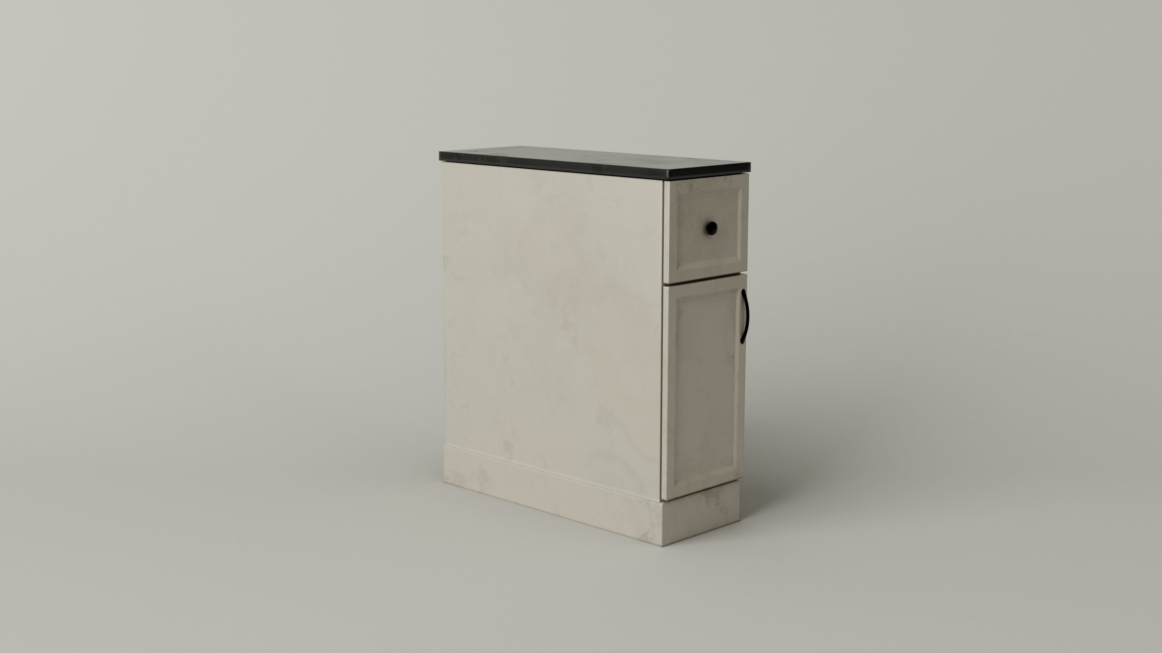 Kitchen Cabinet 1 Low-poly 3D model_14