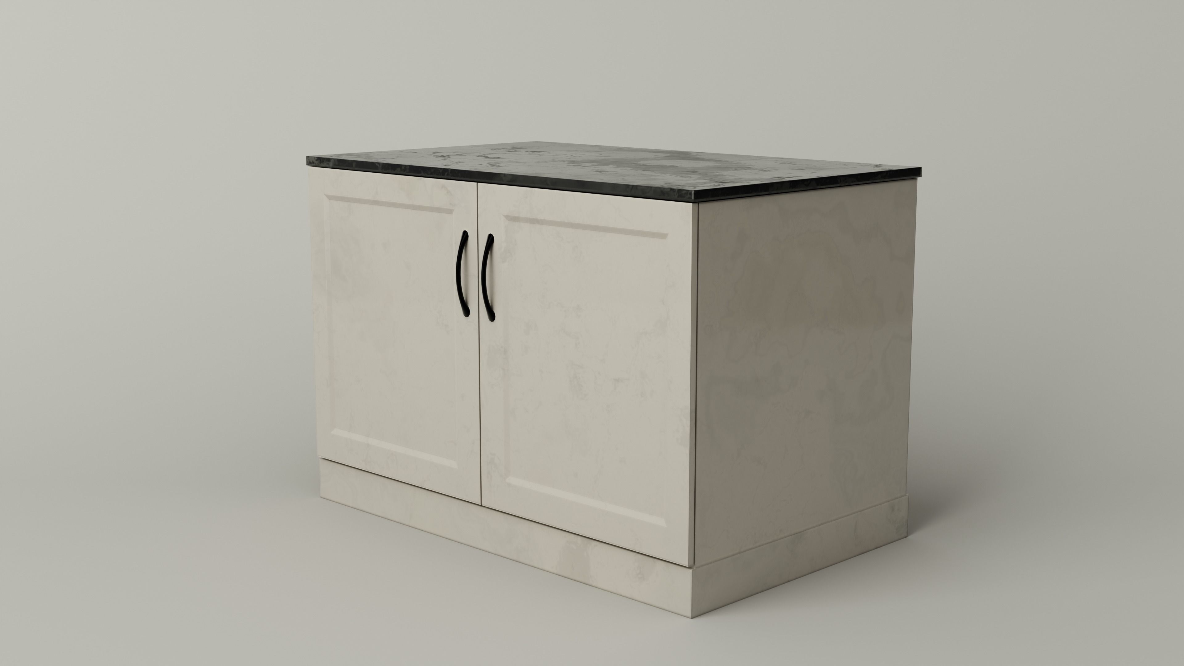 Kitchen Cabinet 1 Low-poly 3D model_12