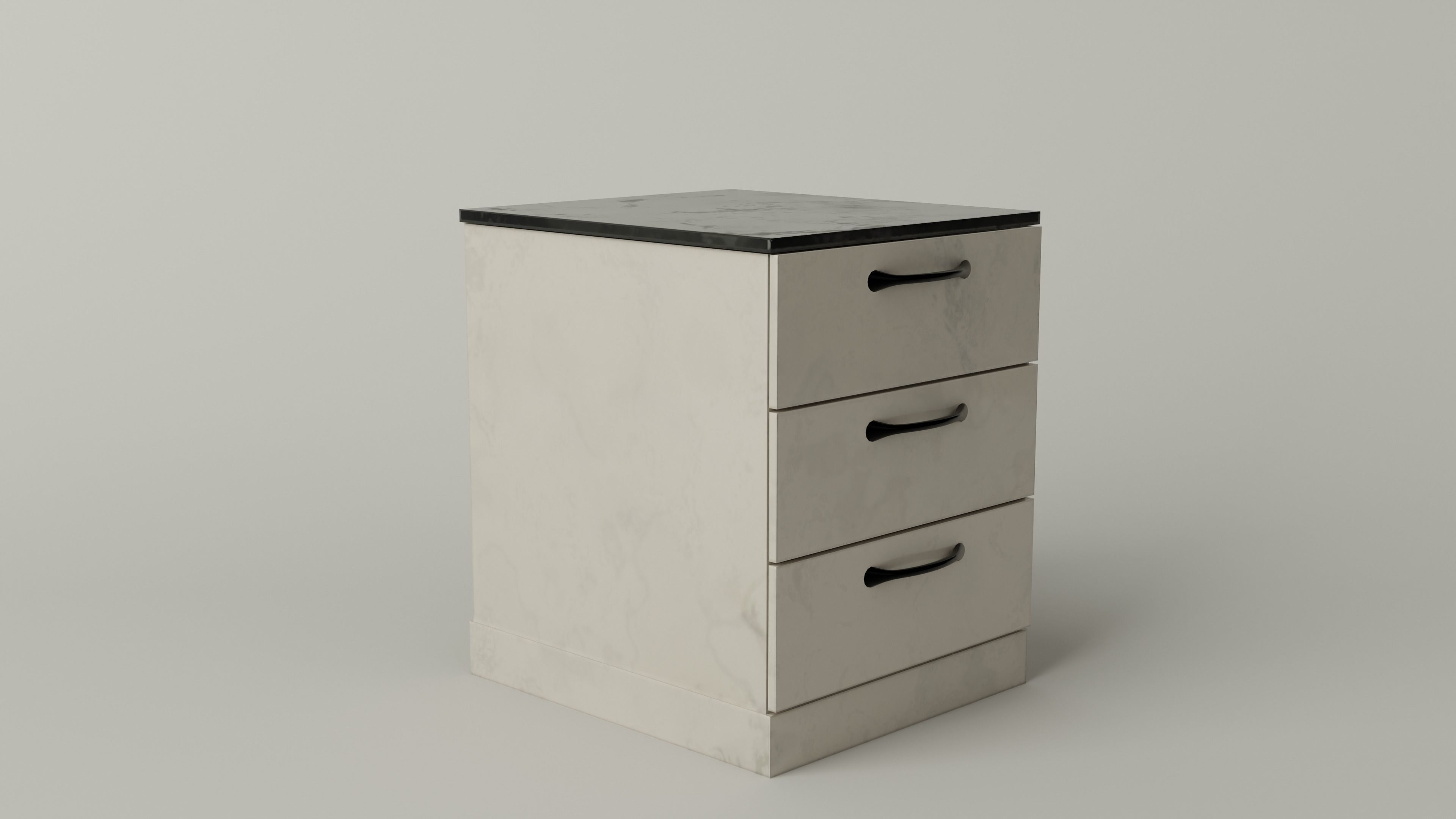 Kitchen Cabinet 1 Low-poly 3D model_17