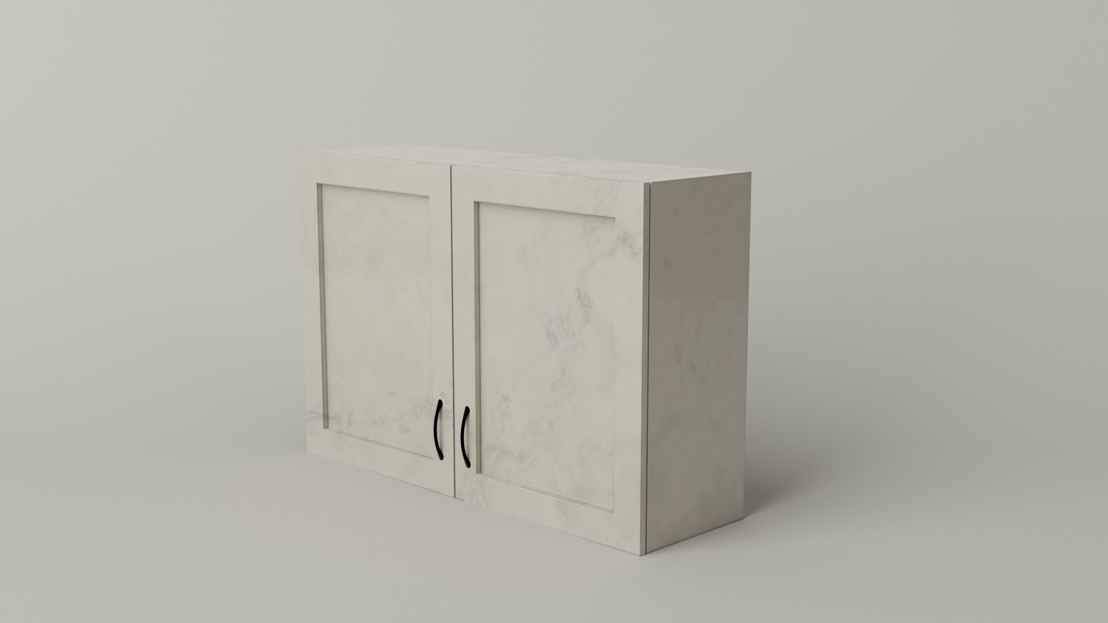 Kitchen Cabinet 1 Low-poly 3D model_8