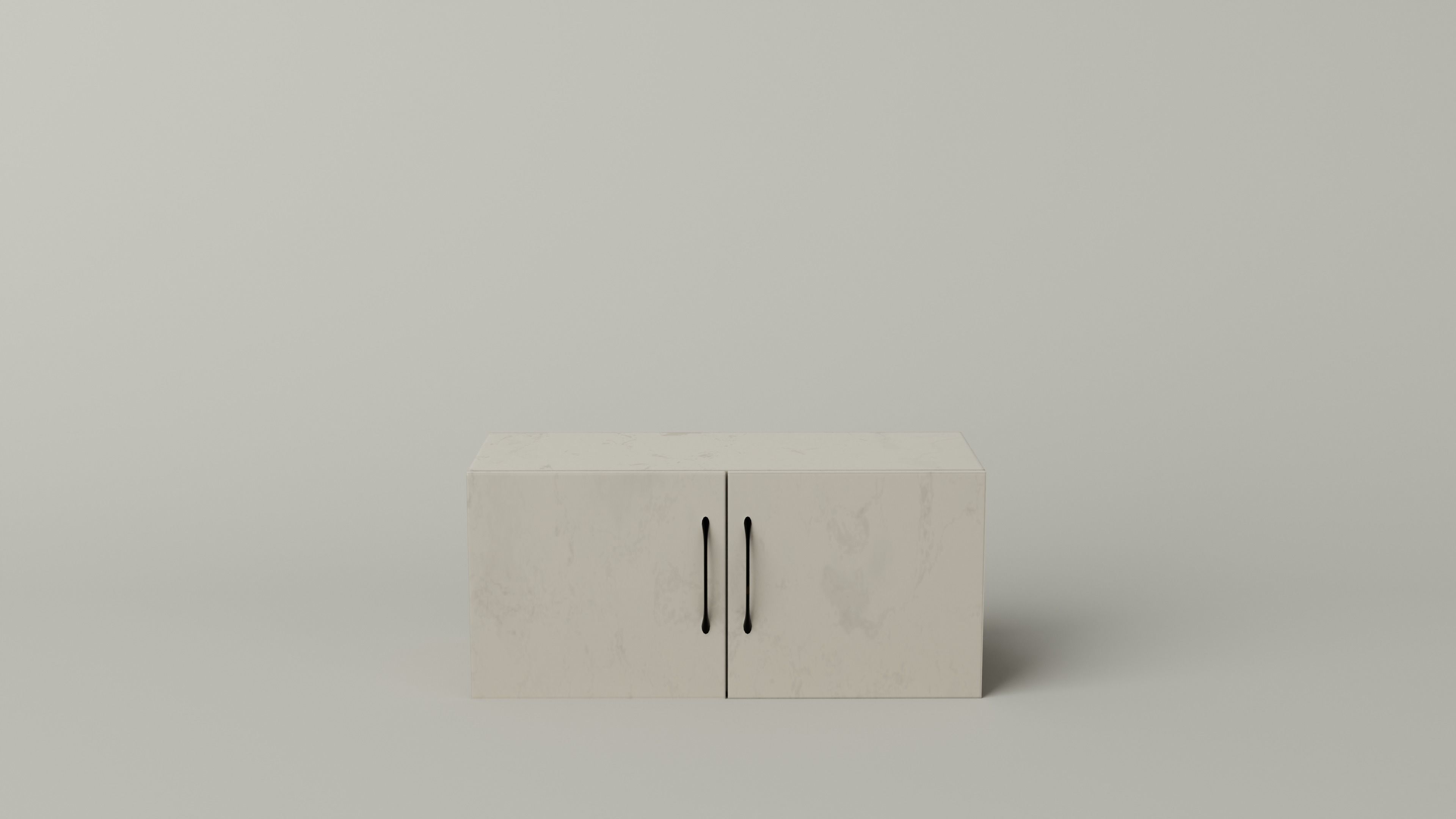 Kitchen Cabinet 1 Low-poly 3D model_9