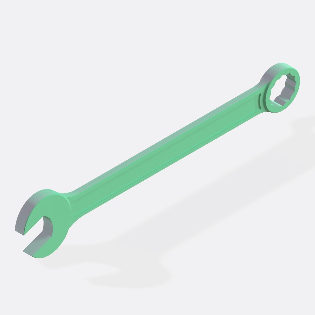 Wrench 3D print model_3